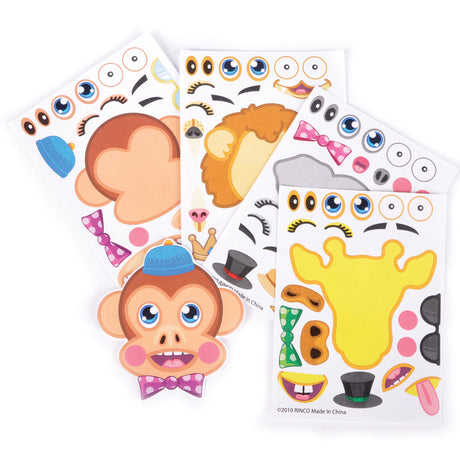 Zoo Animal Sticker Set (1 DZ)