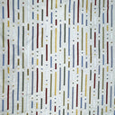 Stratus Silk Fabric - Multicolored Stripe, 54" Width (1 Yard)