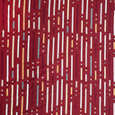 Stratus Silk Fabric - Multicolored Stripe, 54" Width (1 Yard)