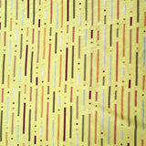 Stratus Silk Fabric - Multicolored Stripe, 54" Width (1 Yard)