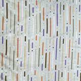 Stratus Silk Fabric - Multicolored Stripe, 54" Width (1 Yard)
