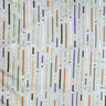 Stratus Silk Fabric - Multicolored Stripe, 54" Width (1 Yard)