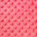 1 Yard Minky Dimple Dot Faux Fur Fabric, 60″ Wide 100% Polyester