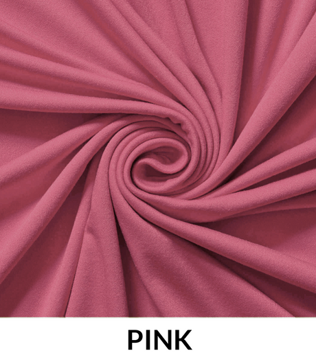 DTY 2 Sided Brushed #668 Polyester Fabric - 170 GSM, Stretch Peach Skin