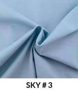 VLA2410 Stretch Poplin Cotton Fabric - White, Poplin, Stretch
