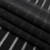 Striped Stretch Mesh Fabric