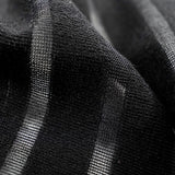 Striped Stretch Mesh Fabric