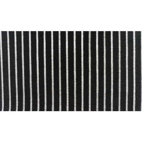 Striped Stretch Mesh Fabric - Striped Mesh, 57" Width, 4-Way Stretch (1 Yard)