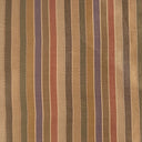 Strozzo Silk Fabric - Multi-Colored Thin Stripe, 54" Width (1 Yard)
