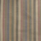 Strozzo Silk Fabric - Multi-Colored Thin Stripe, 54" Width (1 Yard)