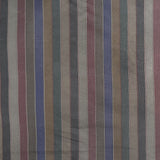 Strozzo Silk Fabric - Multi-Colored Thin Stripe, 54" Width (1 Yard)