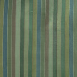 Strozzo Silk Fabric - Multi-Colored Thin Stripe, 54" Width (1 Yard)