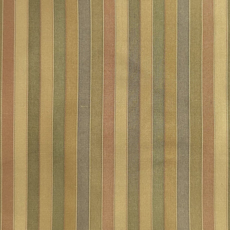 Strozzo Silk Fabric - Multi-Colored Thin Stripe, 54" Width (1 Yard)