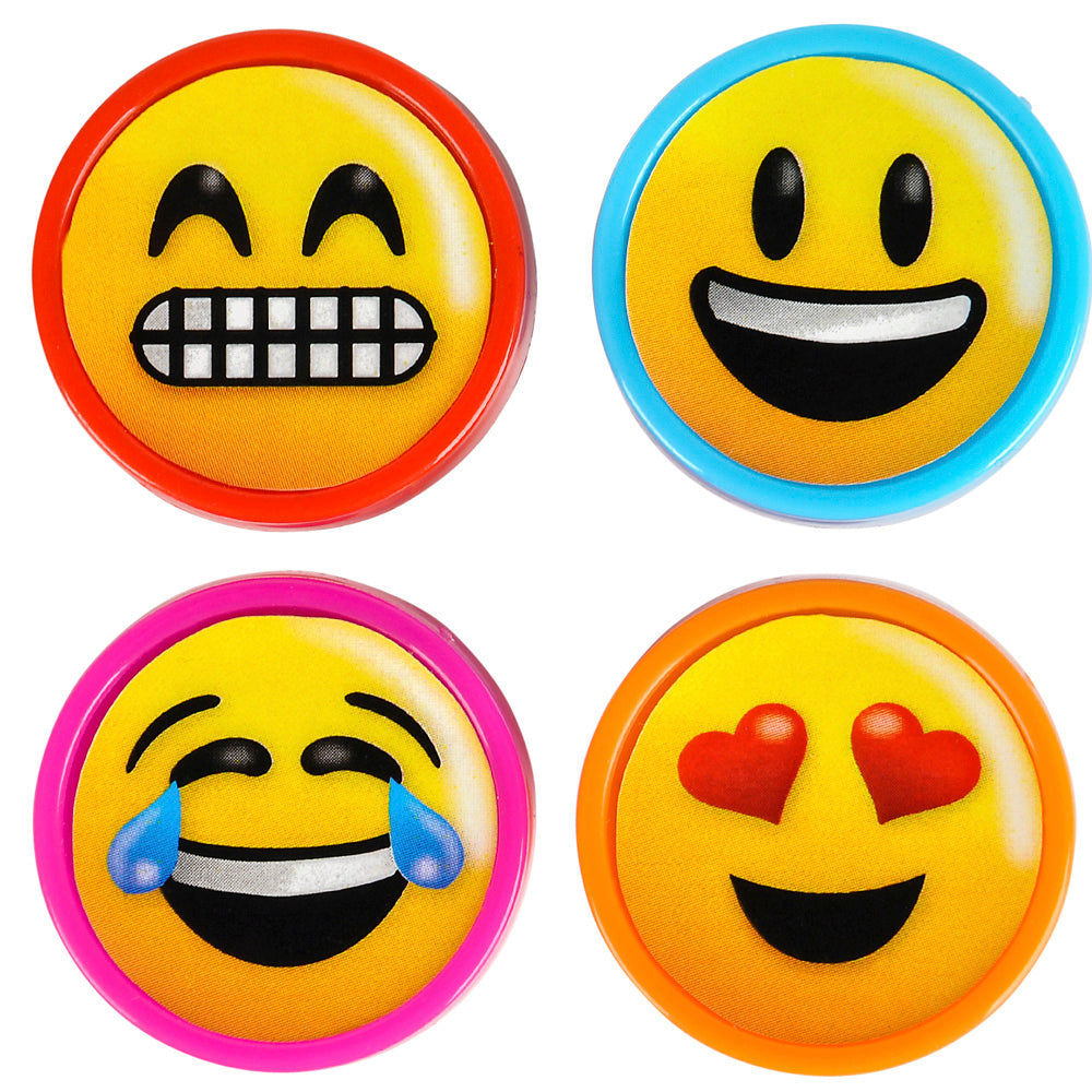 Emoticon Stampers 1.40" (24 Pc Display)