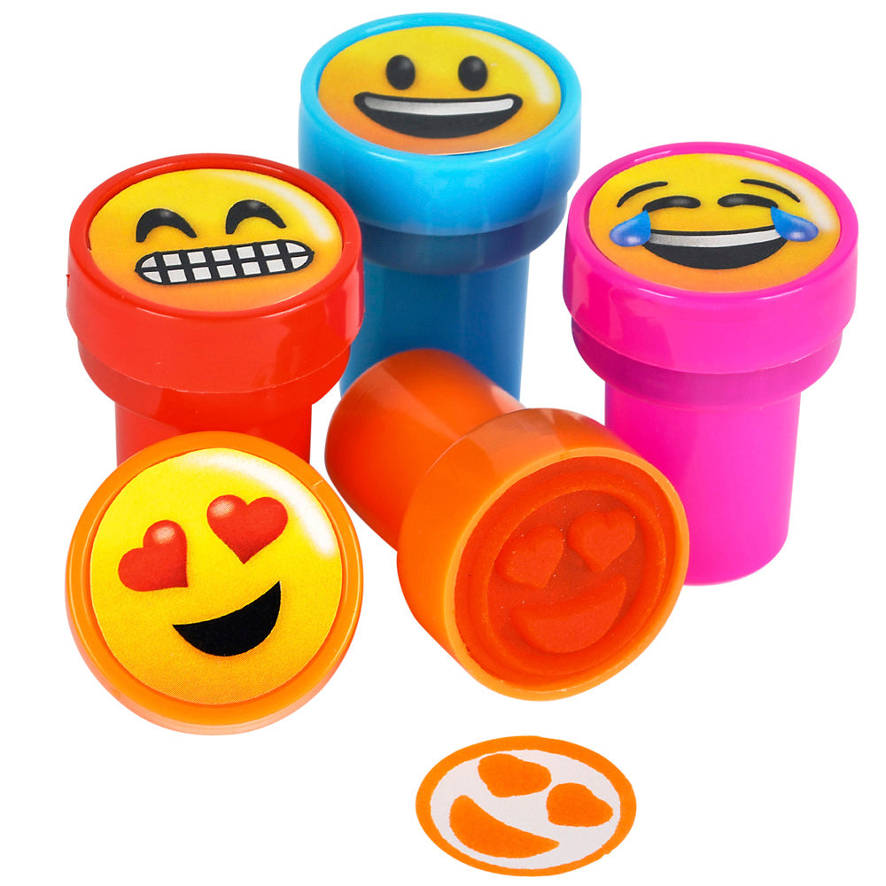 Emoticon Stampers 1.40" (24 Pc Display)