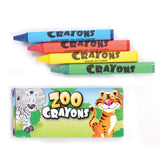 Zoo Animal Crayons (4pcs/Box)