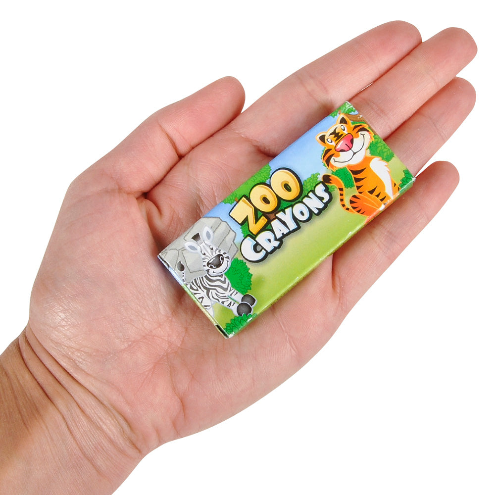 Zoo Animal Crayons (4pcs/Box)