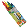 Zoo Animal Crayons (4pcs/Box)
