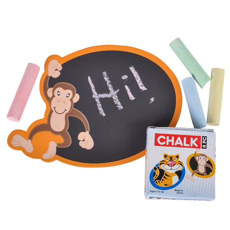 Zoo Animal Chalkboard Set (1 DZS)