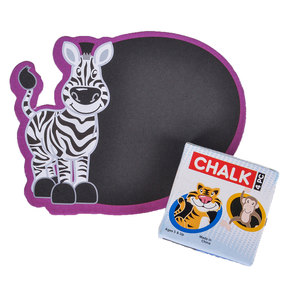 Zoo Animal Chalkboard Set (1 DZS)