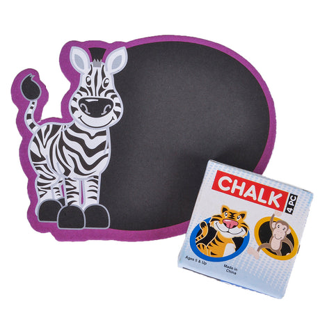 Zoo Animal Chalkboard Set (1 DZS)