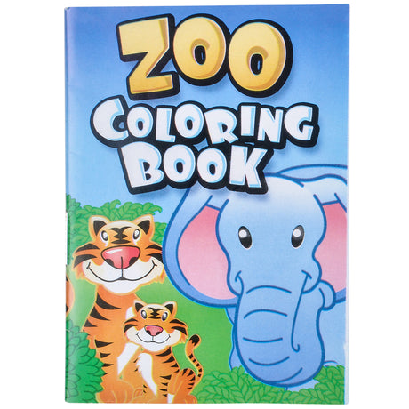 Zoo Animal Coloring Set (1 DZS)