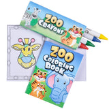 Zoo Animal Coloring Set (1 DZS)