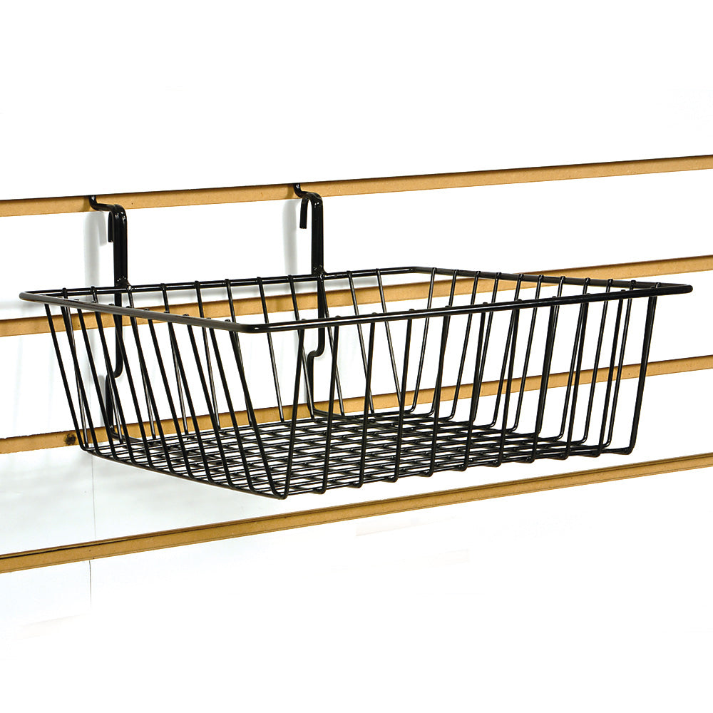 Wire Basket Deep Black Display Basket