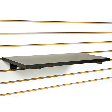 Black Melamine Shelving