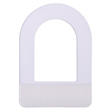 Hang Tabs Arched 1.75" x 2.5" (72 Pc Poly Bag)