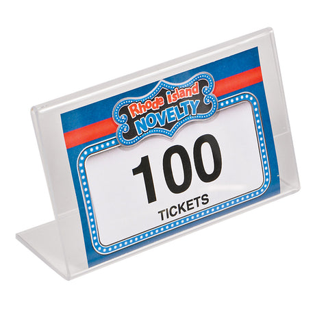 Angled Ticket Label Holder (1 DZ)
