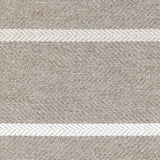 Sterling Herringbone Upholstery Woven by Sunbrella - Alpaca Stripes