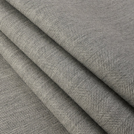Switch Herringbone Twill by Sunbrella - Silver