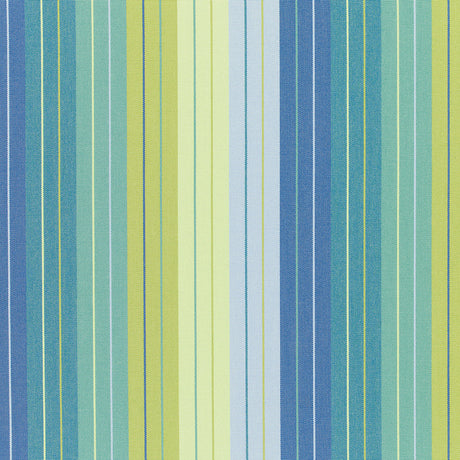 Seville Upholstery Woven by Sunbrella - Seaside Blue and Green Stripes