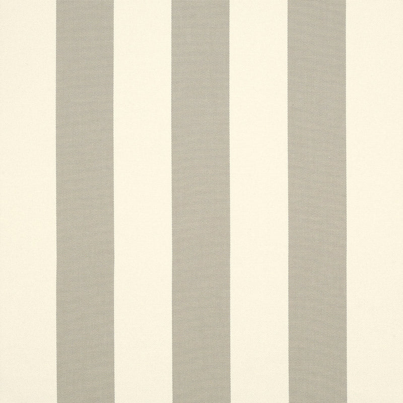 Solana Upholstery Woven by Sunbrella - Seagull Gray and Cream Awning Stripes