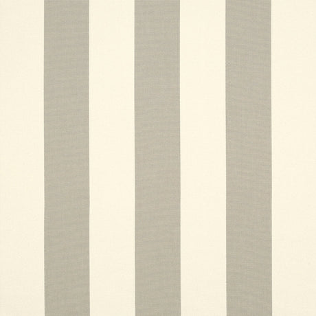 Solana Upholstery Woven by Sunbrella - Seagull Gray and Cream Awning Stripes