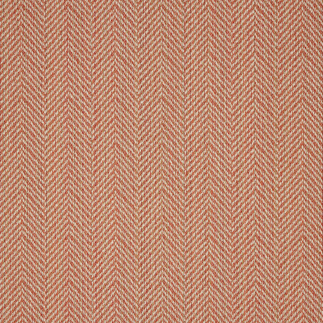 Fusion Posh Herringbone Woven by Sunbrella - Coral