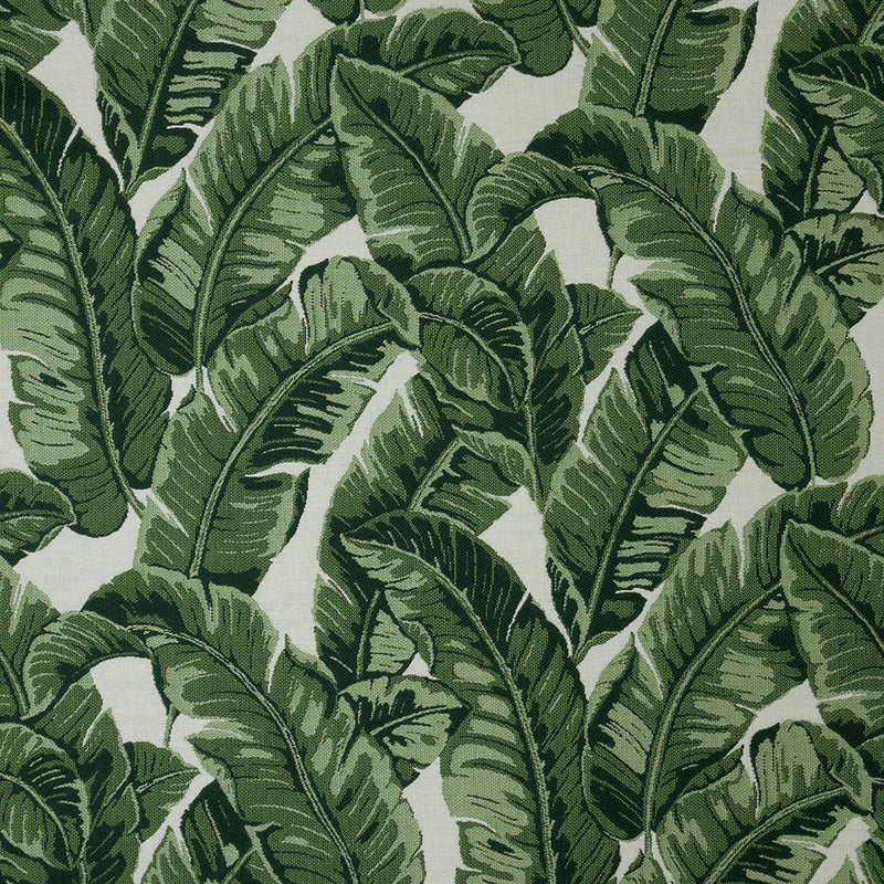 Fusion Tropics Leafy Jacquard by Sunbrella - Jungle