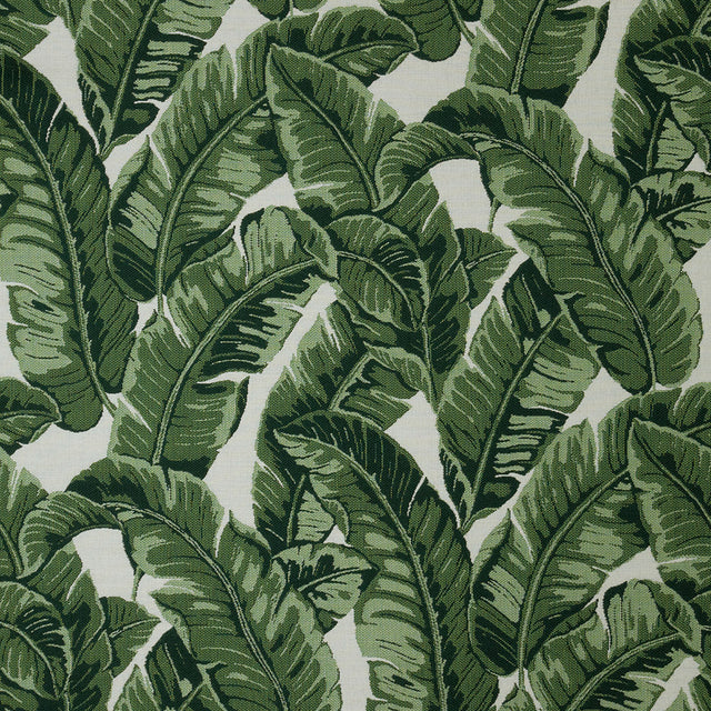 Fusion Tropics Leafy Jacquard by Sunbrella - Jungle