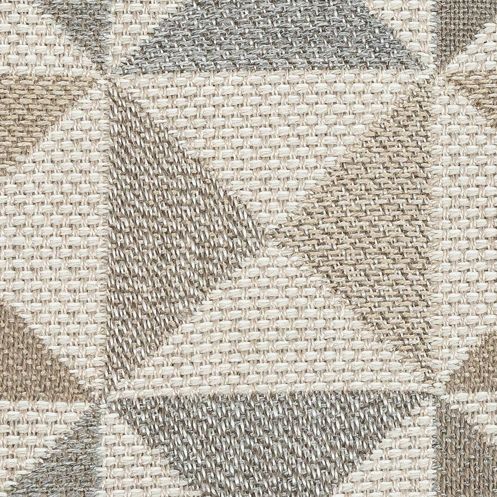 Array Upholstery Woven by Sunbrella - Dune Beige and Gray Geometric
