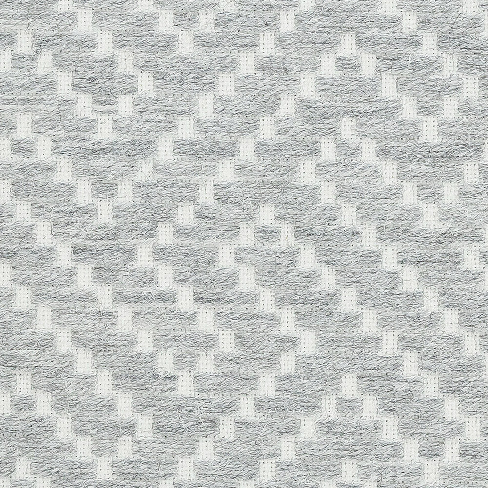 Crete Geometric Fret Jacquard by Sunbrella - Cloud