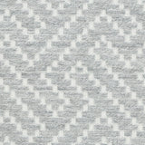 Crete Geometric Fret Jacquard by Sunbrella - Cloud