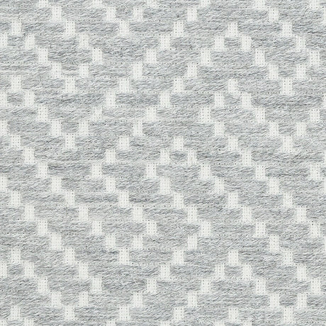 Crete Geometric Fret Jacquard by Sunbrella - Cloud