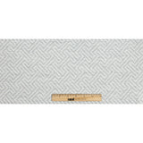 Crete Geometric Fret Jacquard by Sunbrella - Cloud