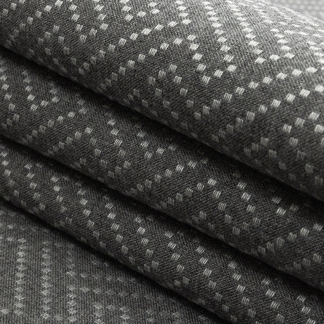 Crete Geometric Fret Jacquard by Sunbrella - Stone