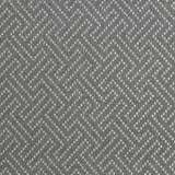 Crete Geometric Fret Jacquard by Sunbrella - Stone