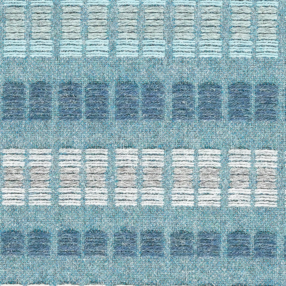 Esti Upholstery Woven by Sunbrella - Lagoon Broken Stripes