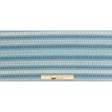 Esti Upholstery Woven by Sunbrella - Lagoon Broken Stripes