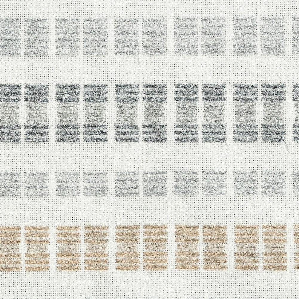 Esti Upholstery Woven by Sunbrella - Limestone Broken Stripes