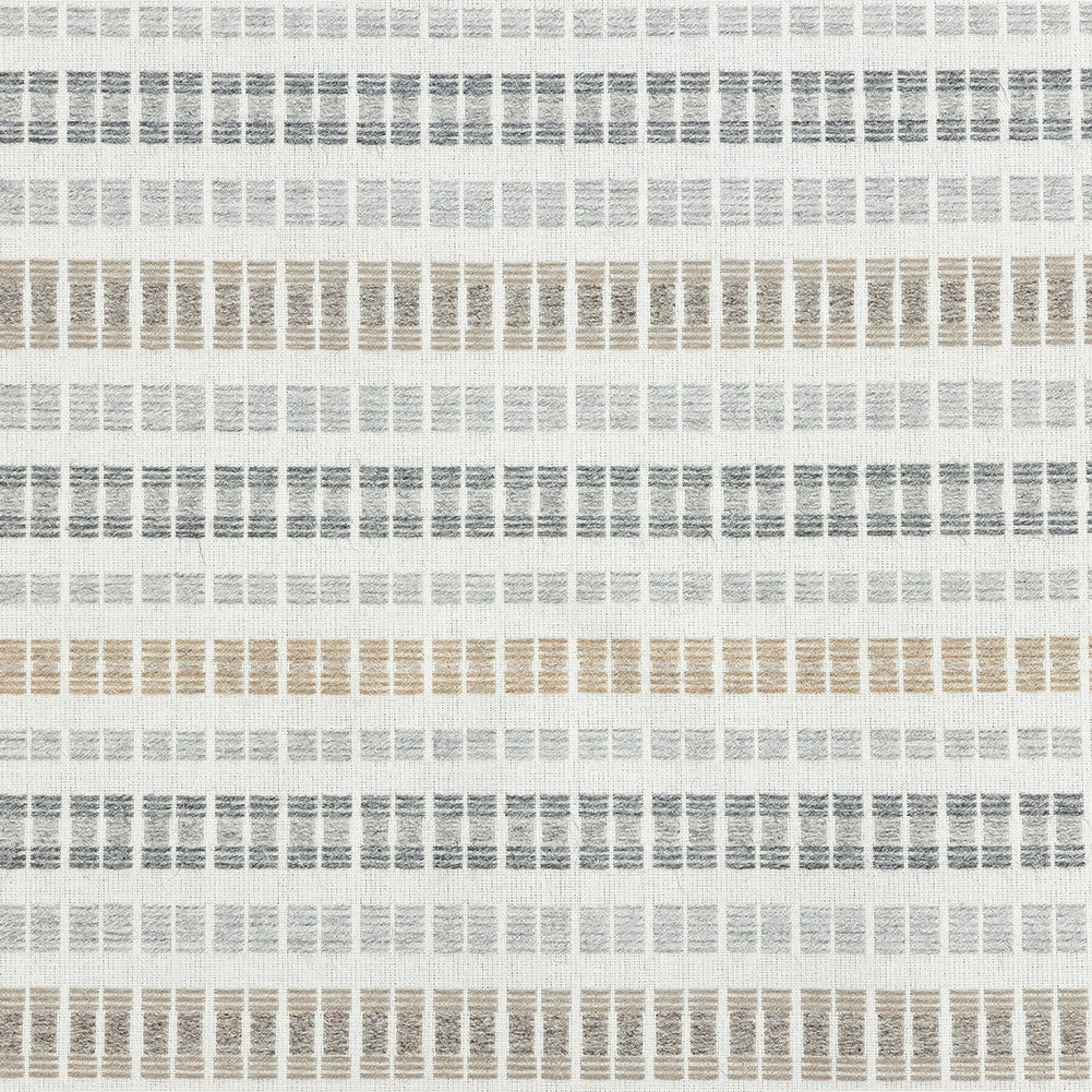 Esti Upholstery Woven by Sunbrella - Limestone Broken Stripes